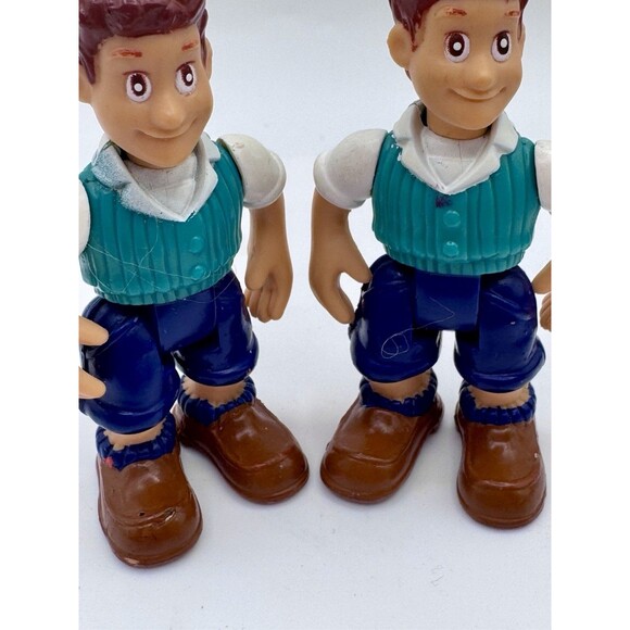 Vintage Fisher Price Boy Toy Figure 2.5” Set of 2 - Picture 5 of 5
